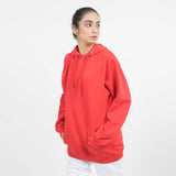 Vybe Basics - Kangroo Hoodie - Red