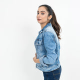 Vybe Basics - Blue Denim Jacket