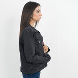 Vybe Basics - Black Denim Jacket