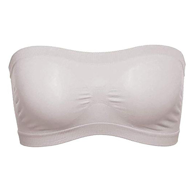 VYBE- Strapless Adjustable Bra - White