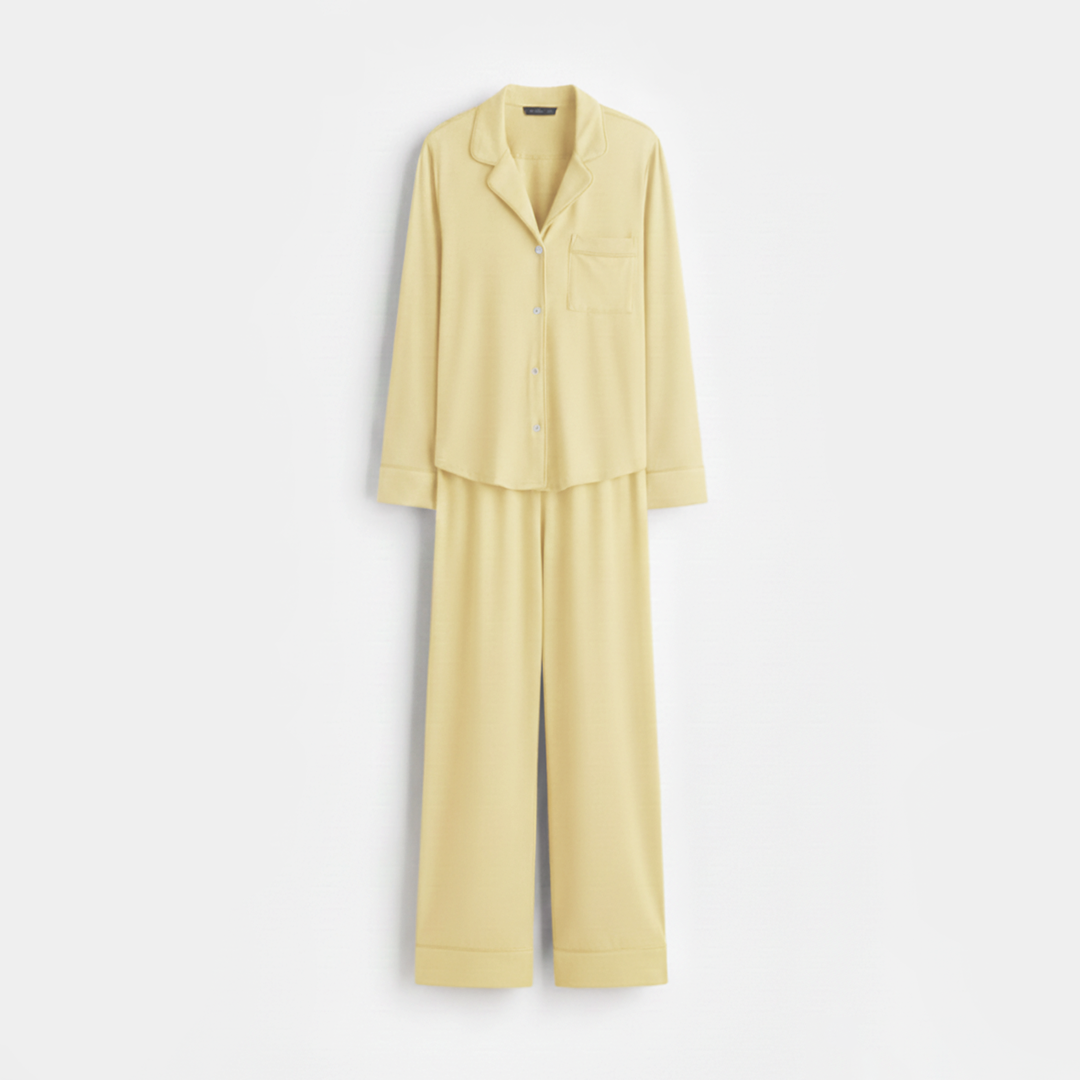 Cloud Pajama Set - Butter