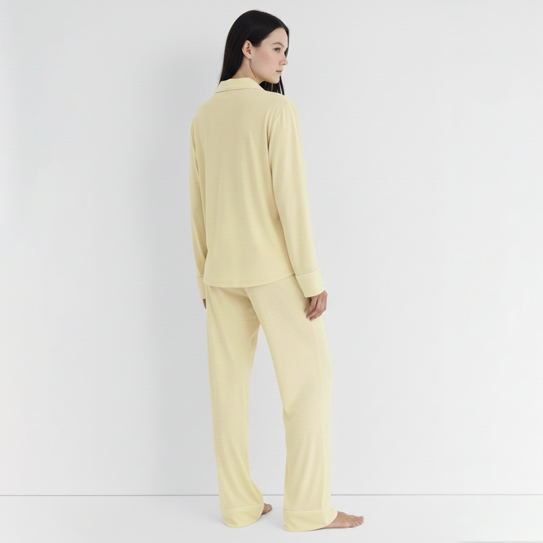 Cloud Pajama Set - Butter