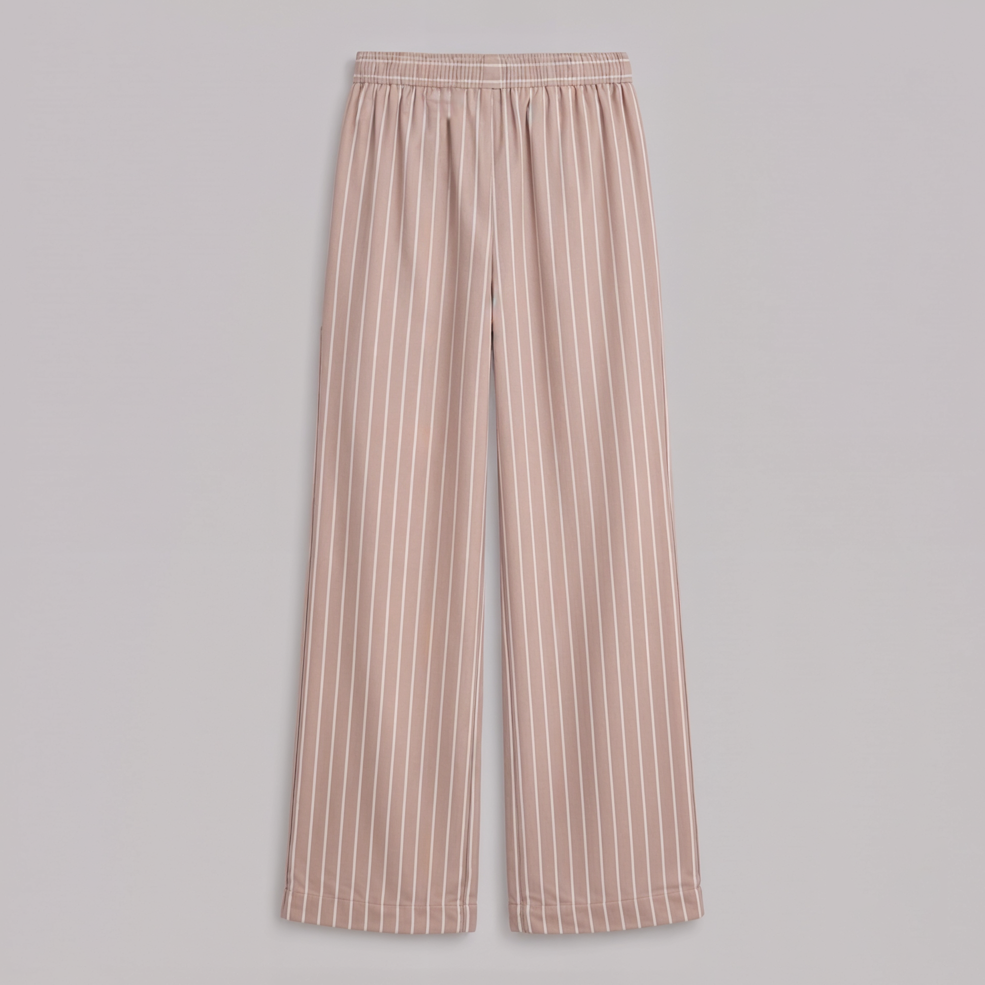 Vybe - The Everyday Trouser - Latte Stripe
