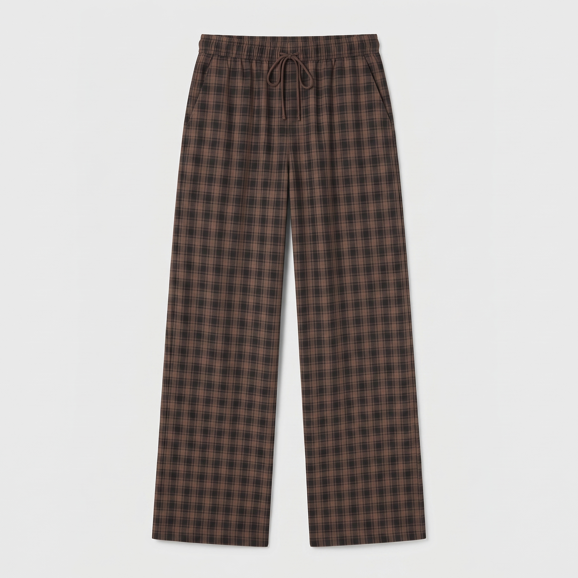 Vybe - The Everyday Trouser - Cocoa Check