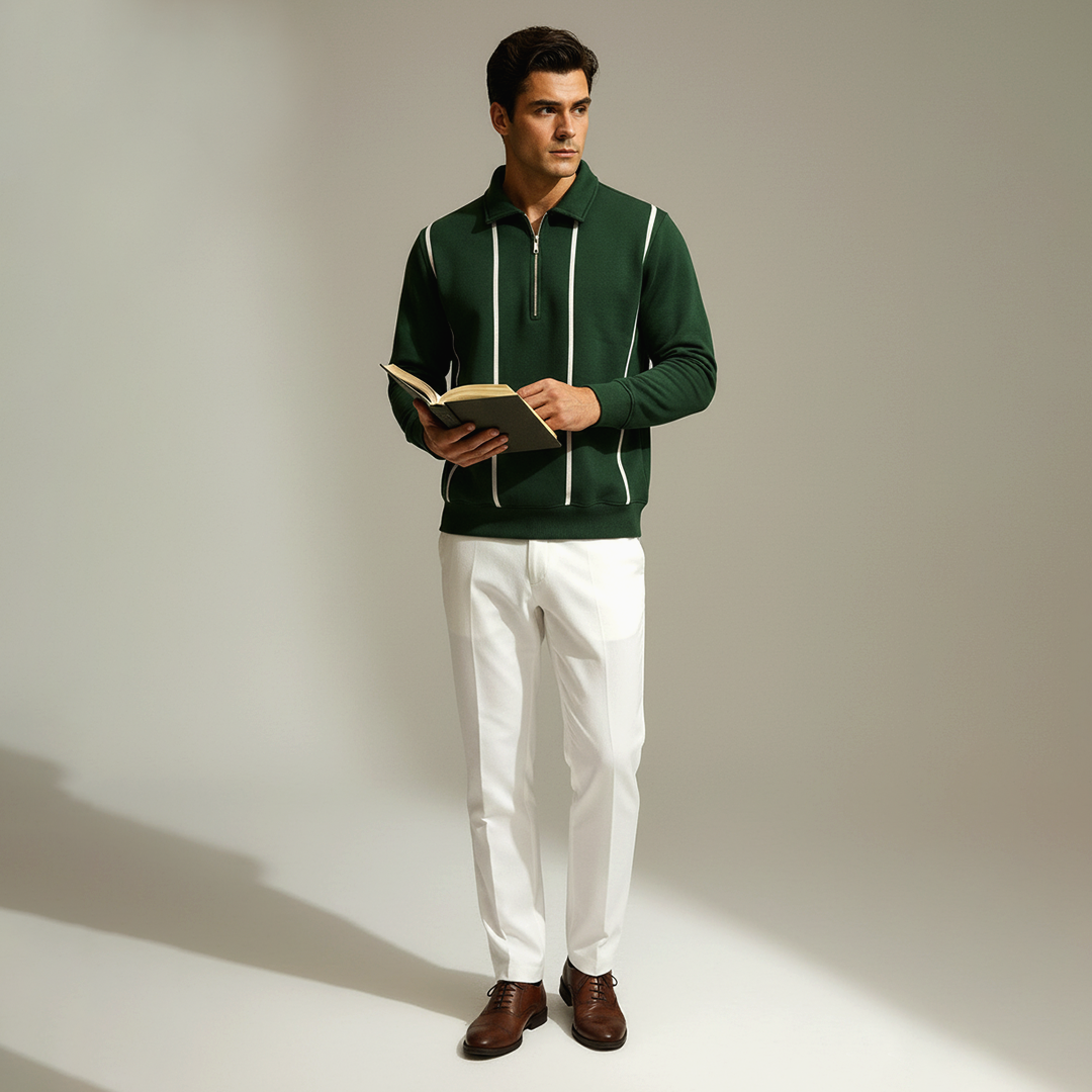 Prime Zip Sweatshirt - Green