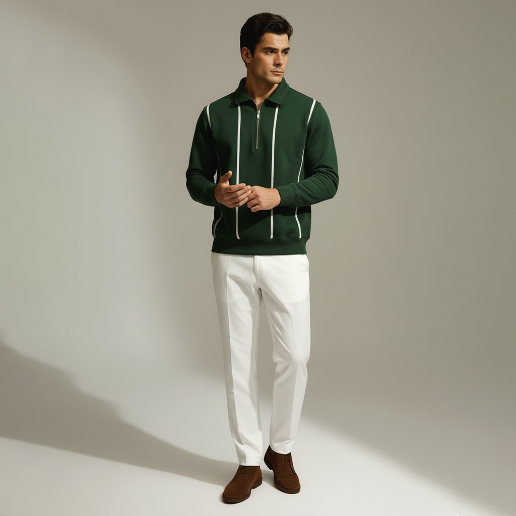 Prime Zip Sweatshirt - Green