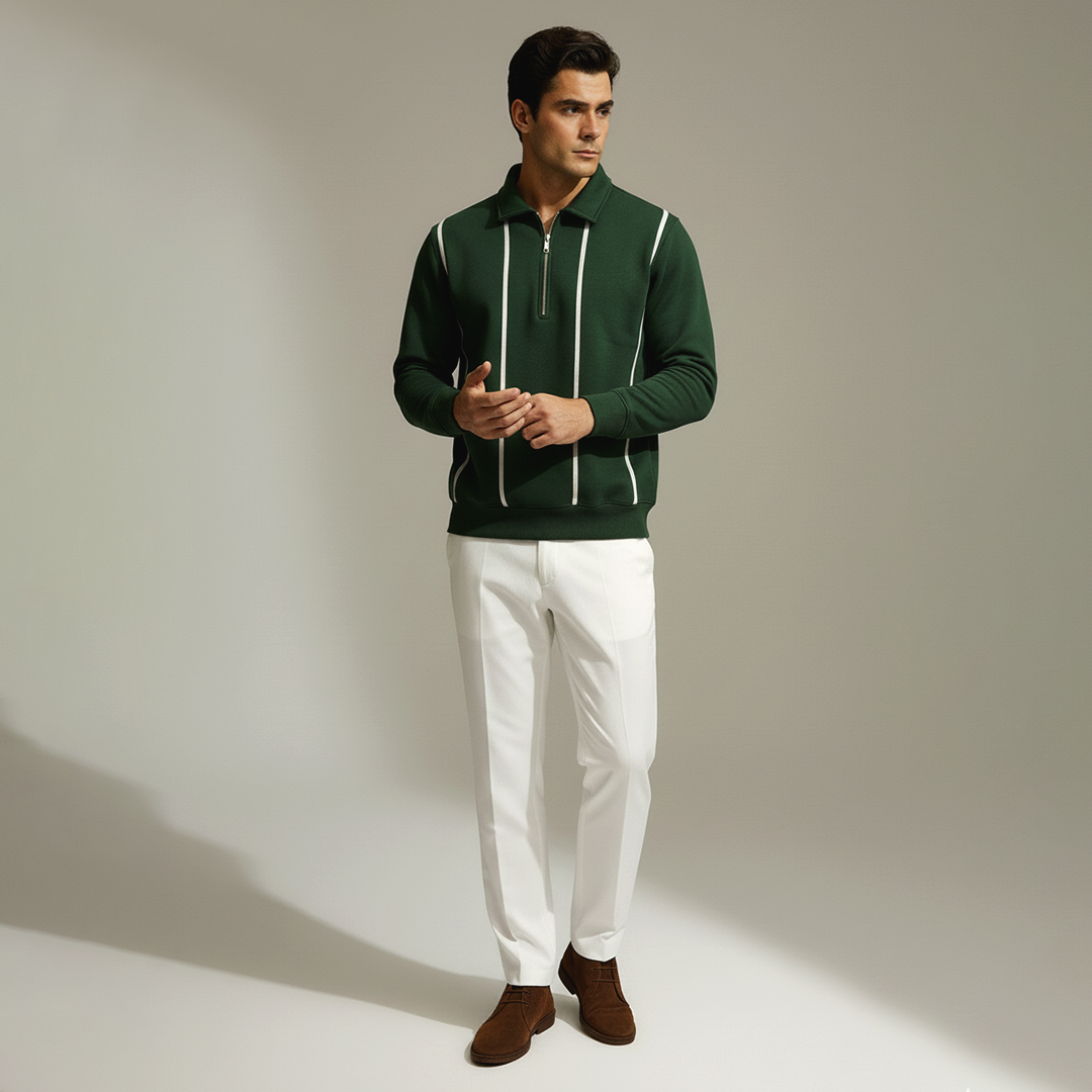 Prime Zip Sweatshirt - Green