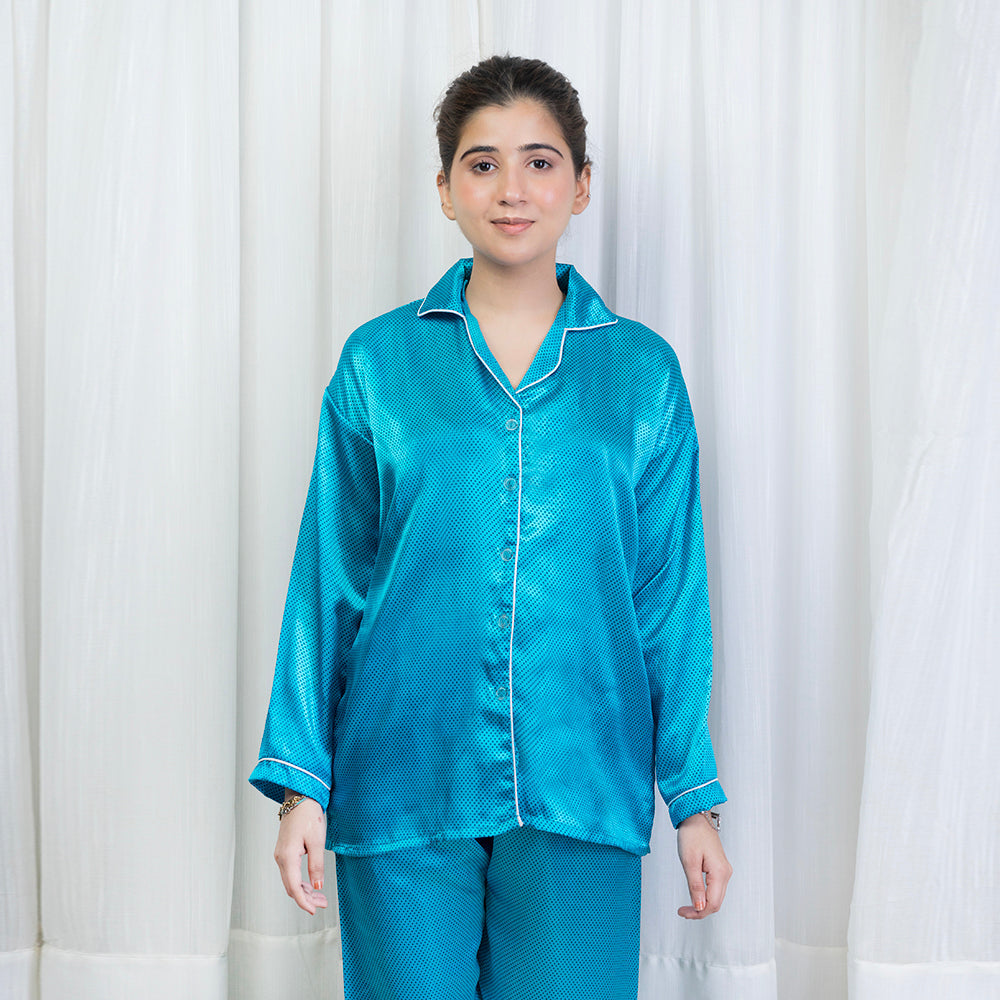 VYBE Printed Pj Set-1