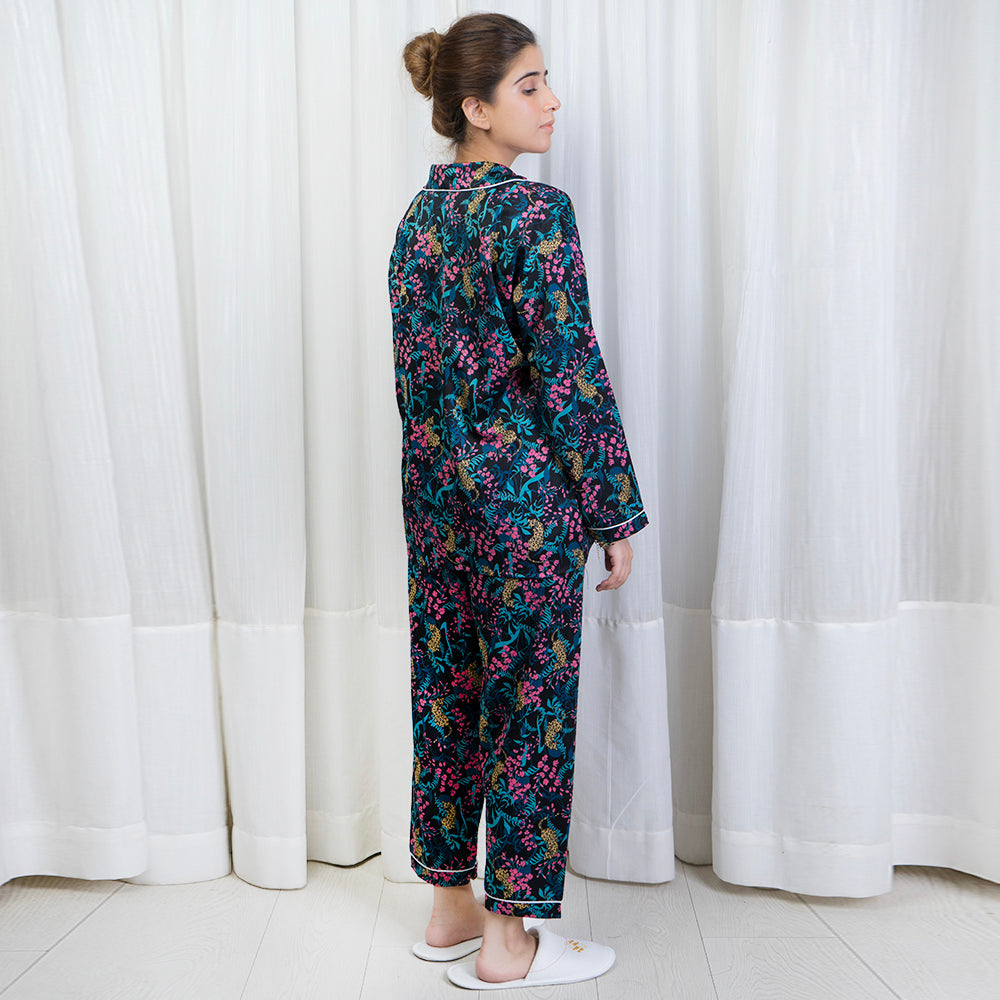 VYBE Printed Pj Set-4