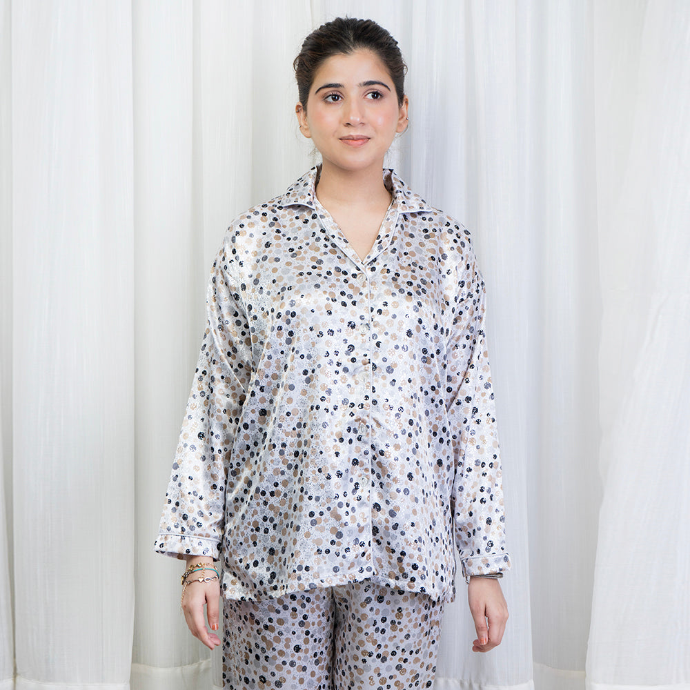 VYBE Printed Pj Set-7