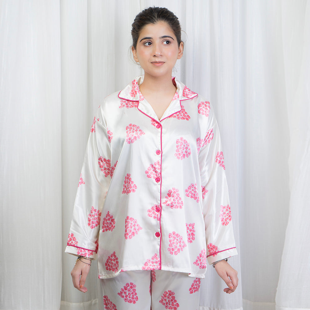 VYBE Printed Pj Set-9