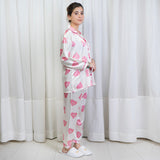 VYBE Printed Pj Set-9