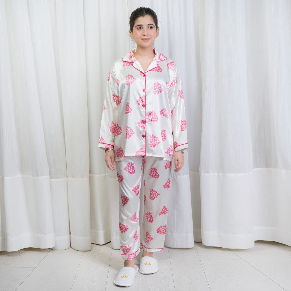 VYBE Printed Pj Set-9