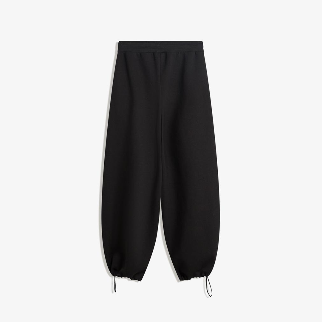 Vybe - Women Wide-leg Trouser With Adjustable Hem - Black