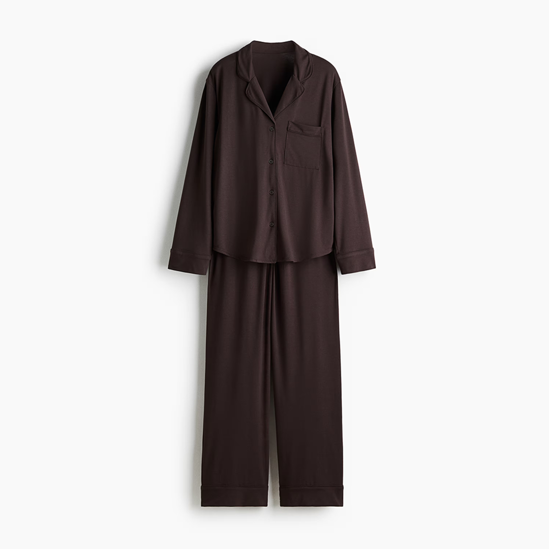 Cloud Pajama Set - Mocha