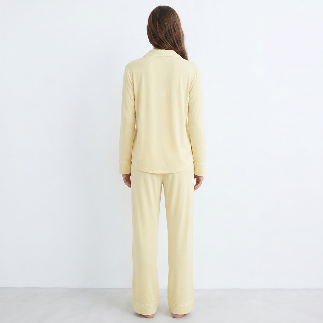 Cloud Pajama Set - Butter