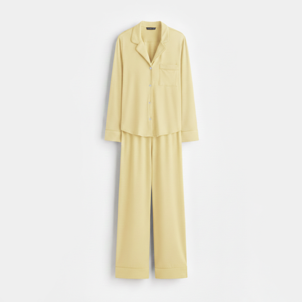 Cloud Pajama Set - Butter