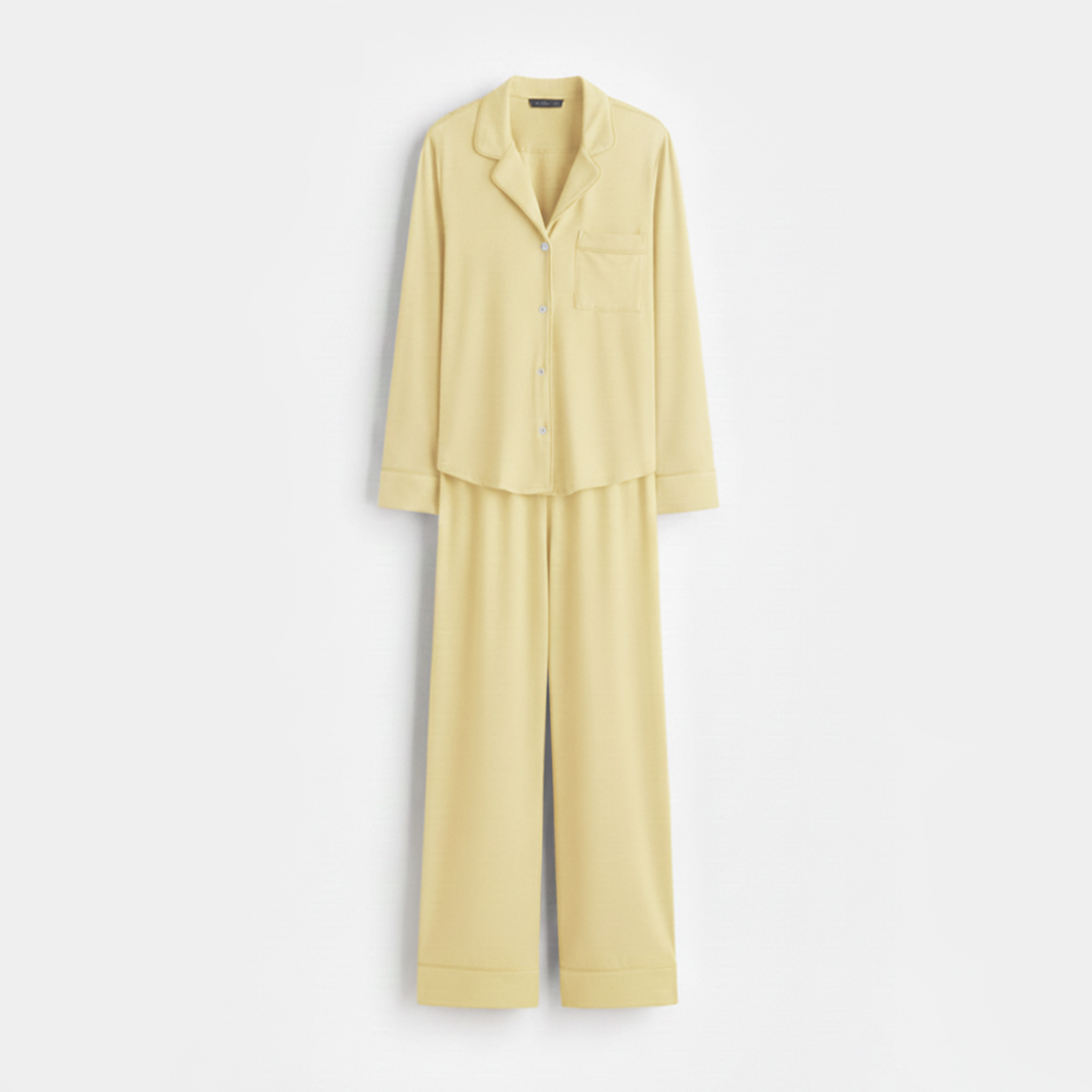Cloud Pajama Set - Butter