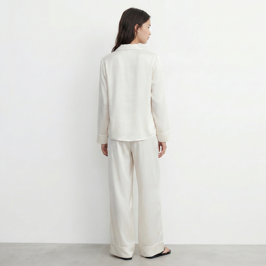 Cloud Pajama Set - Oat Milk