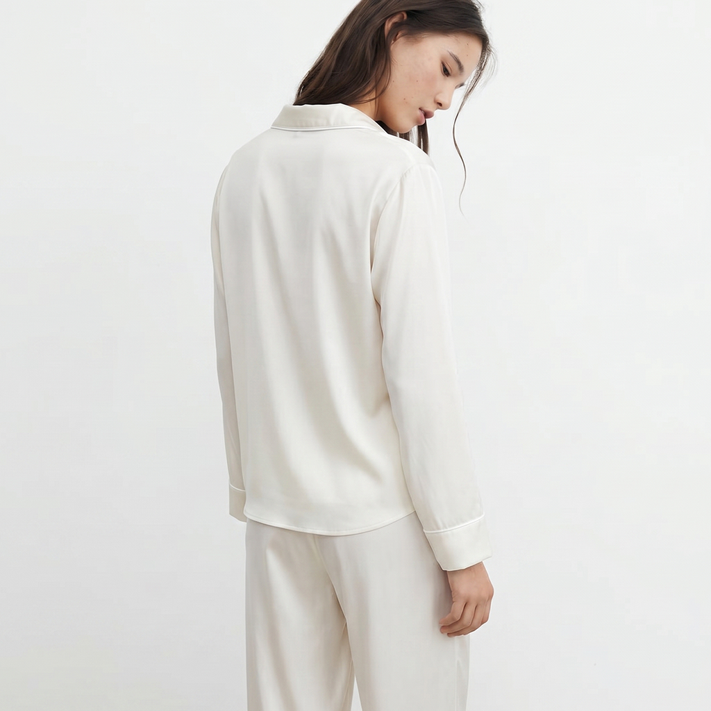 Cloud Pajama Set - Oat Milk