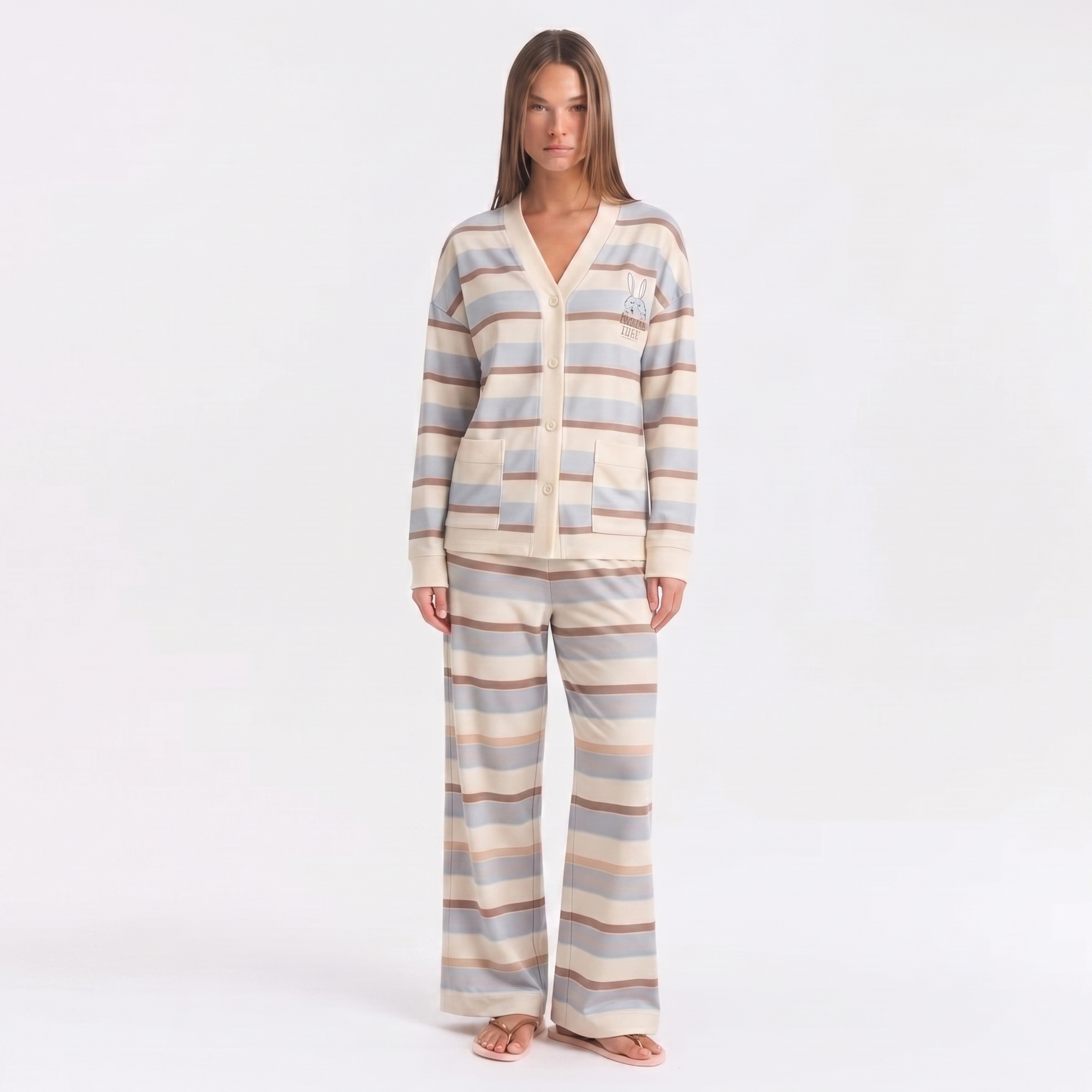 Vybe - Soft Cotton Lounge Set - Easy Days