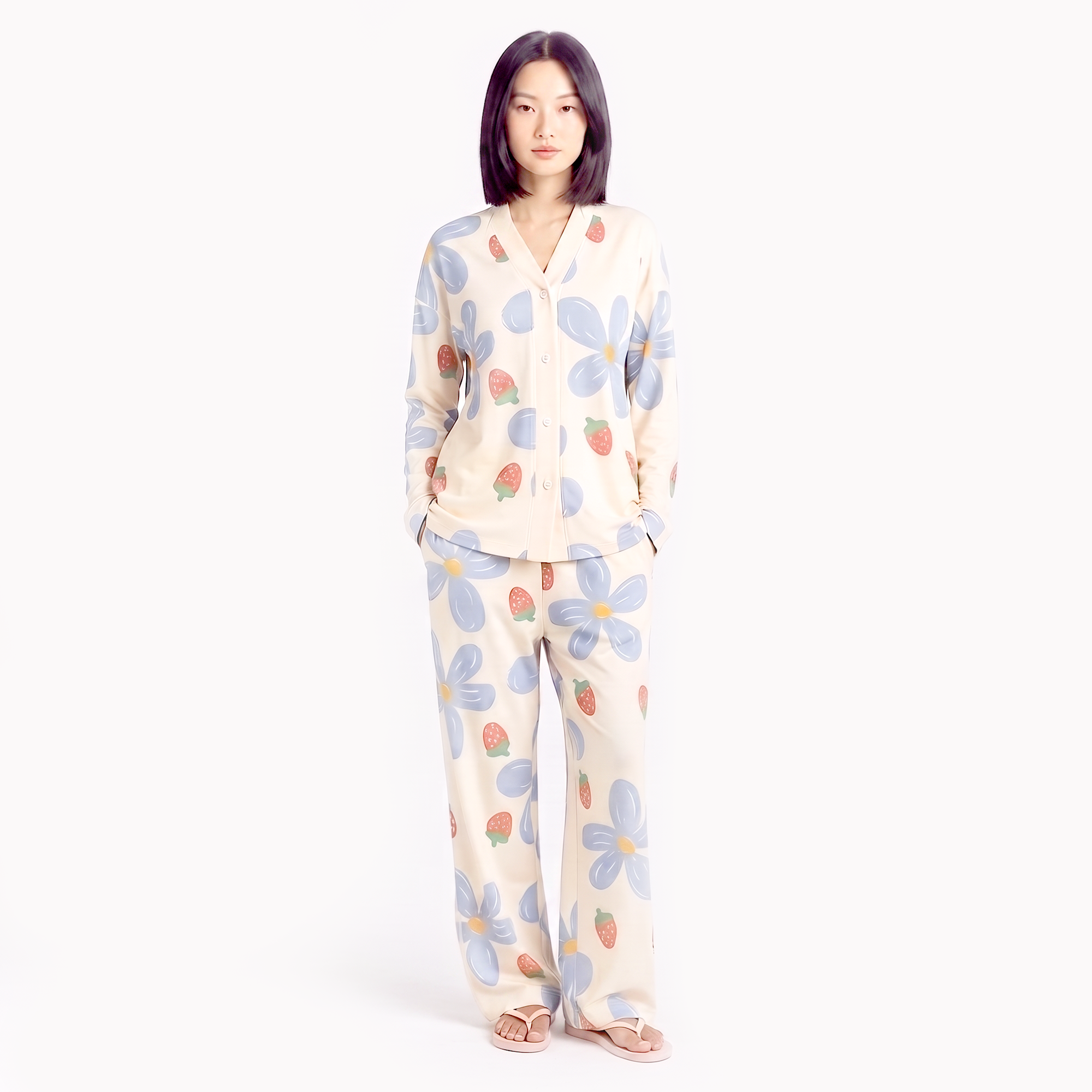 Vybe - Soft Cotton Lounge Set - Modern Canvas