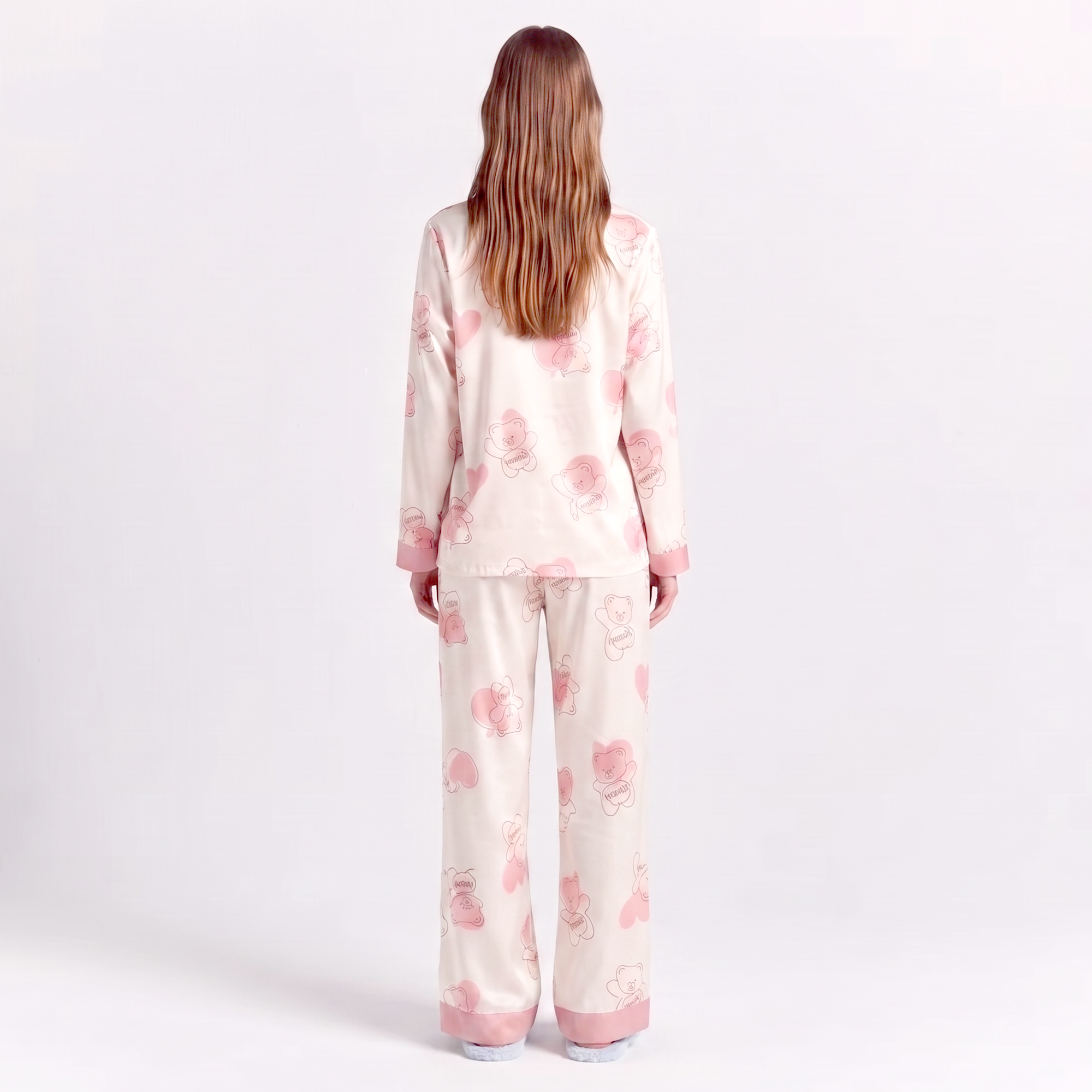 Vybe - Soft Cotton Lounge Set - Teddy Hugs