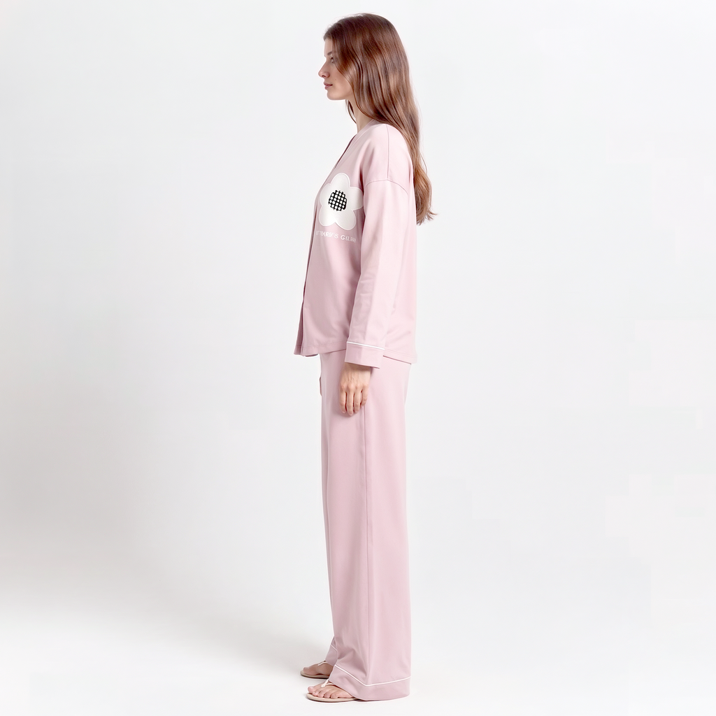 Vybe - Soft Cotton Lounge Set - Spring Bloom