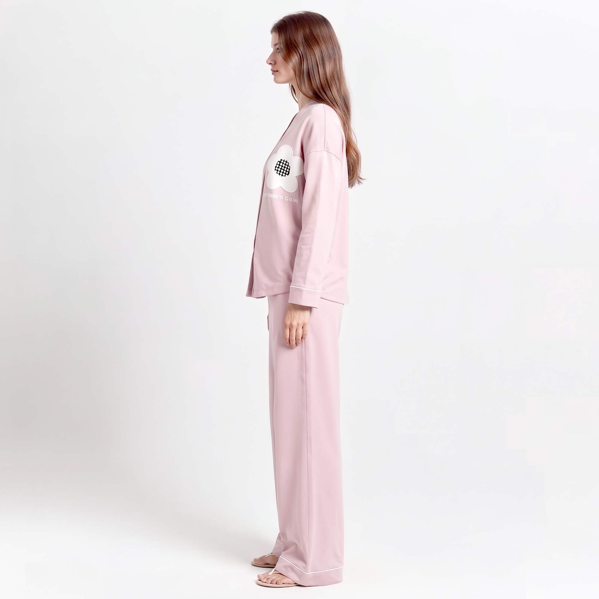 Vybe - Soft Cotton Lounge Set - Spring Bloom
