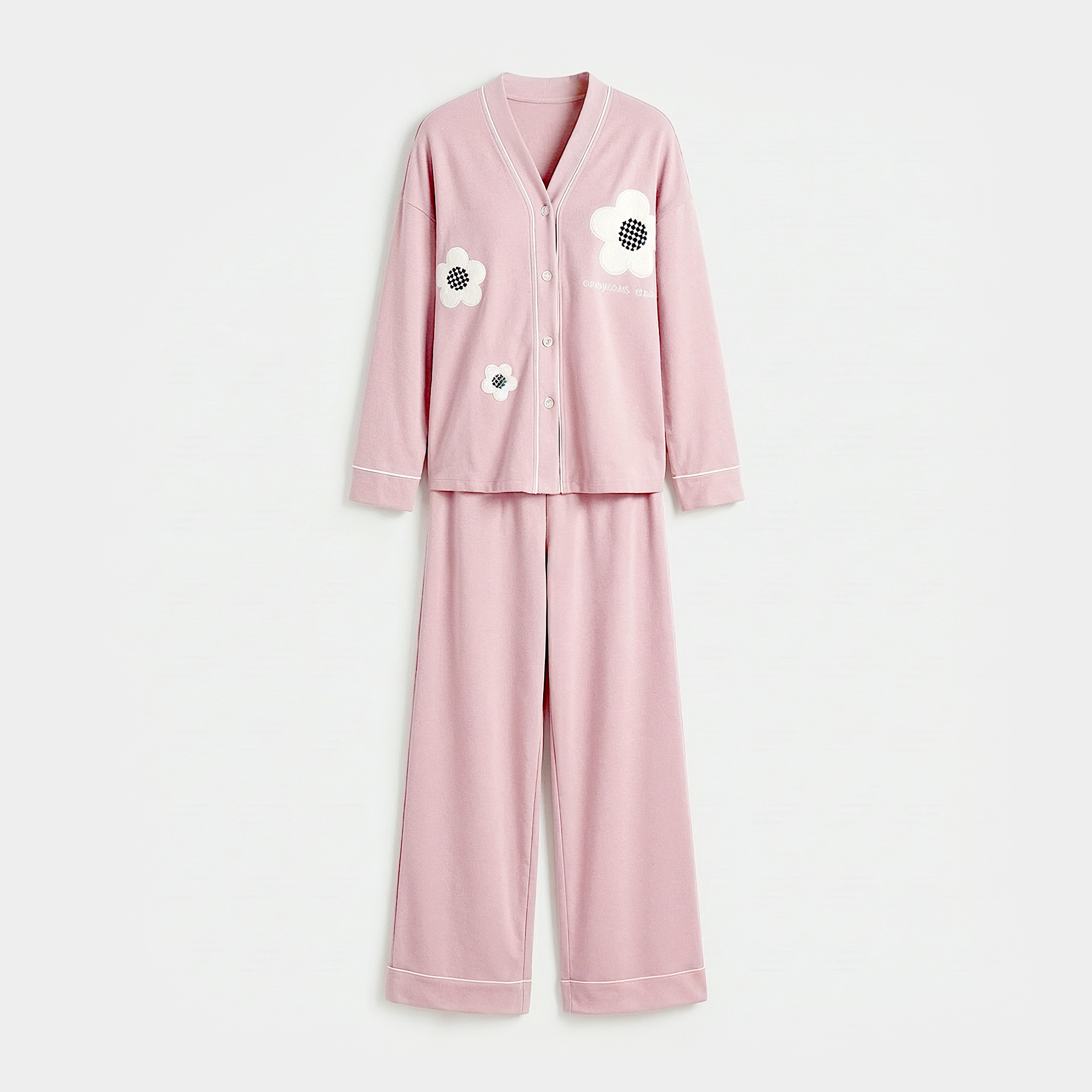 Vybe - Soft Cotton Lounge Set - Spring Bloom