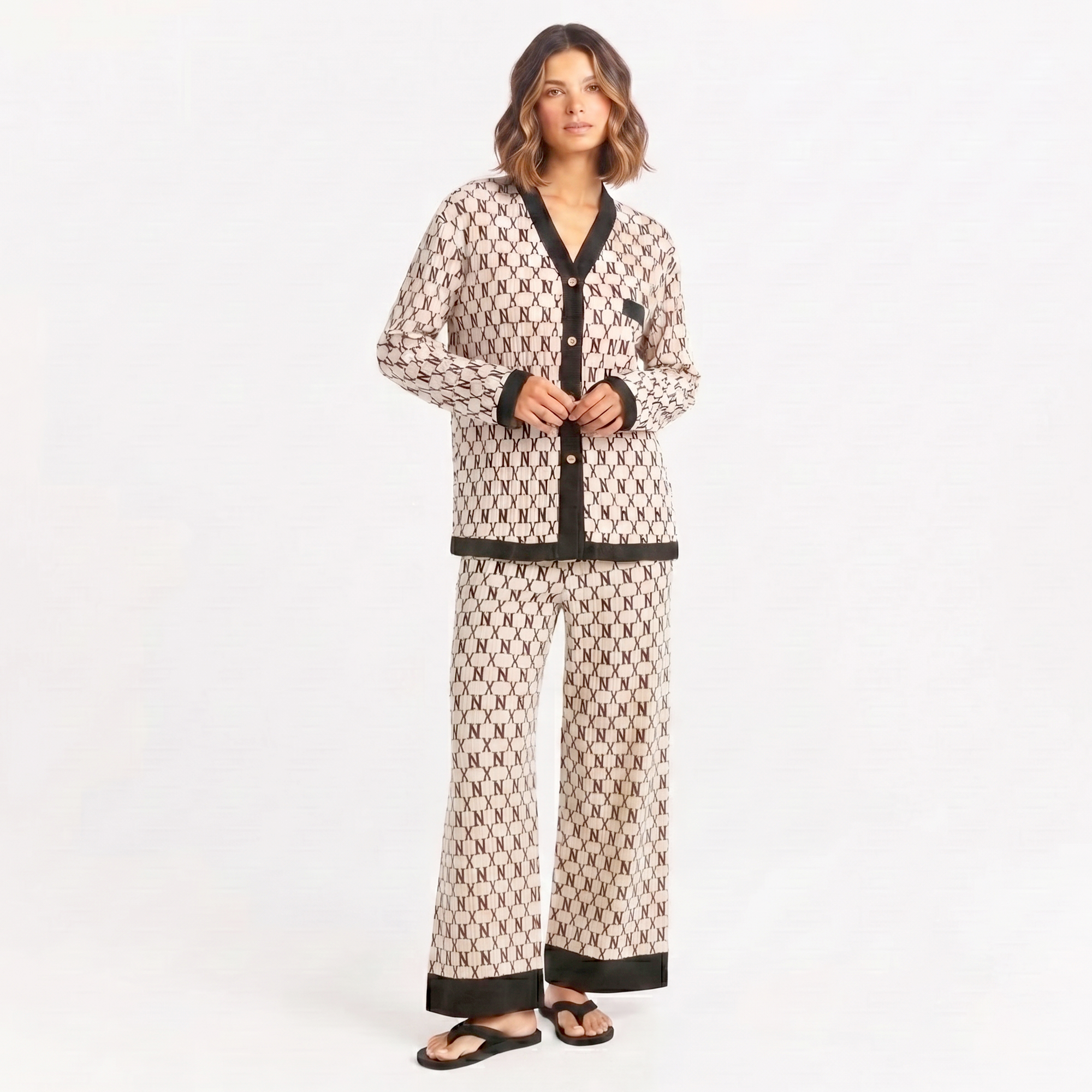 Vybe - Soft Cotton Lounge Set - Milan