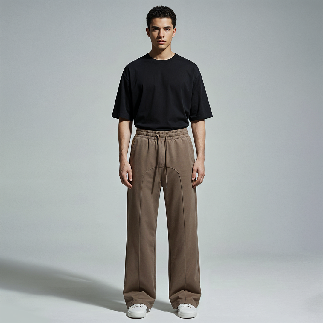 Vybe - Ease Form Trouser - Ash Olive