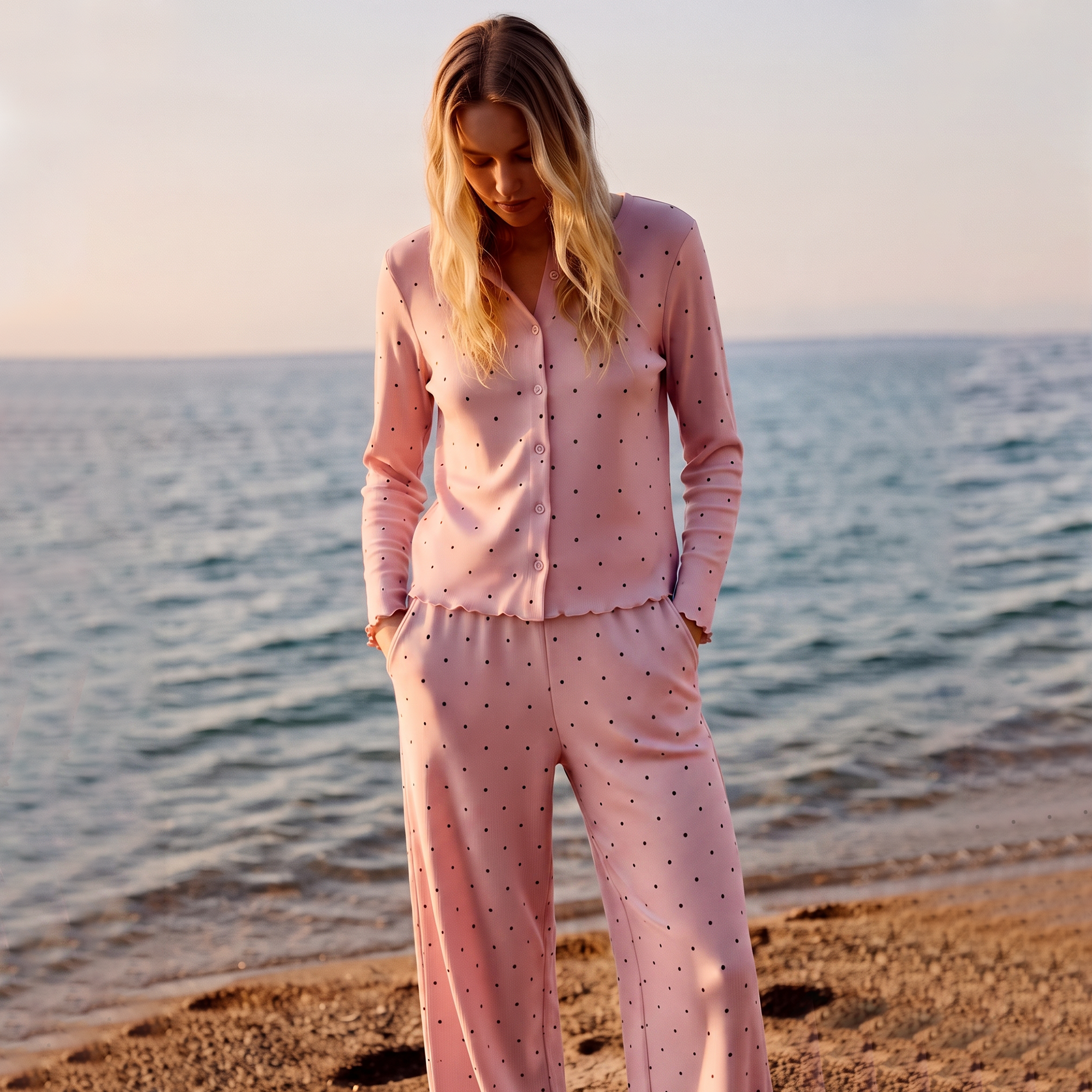 Vybe - Ivory Dream Set - Nude Pink