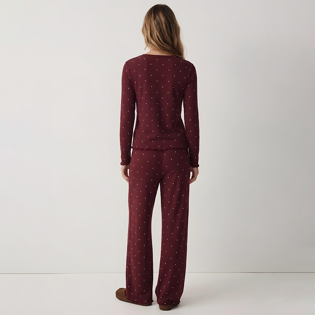 Vybe - Ivory Dream Set - Maroon