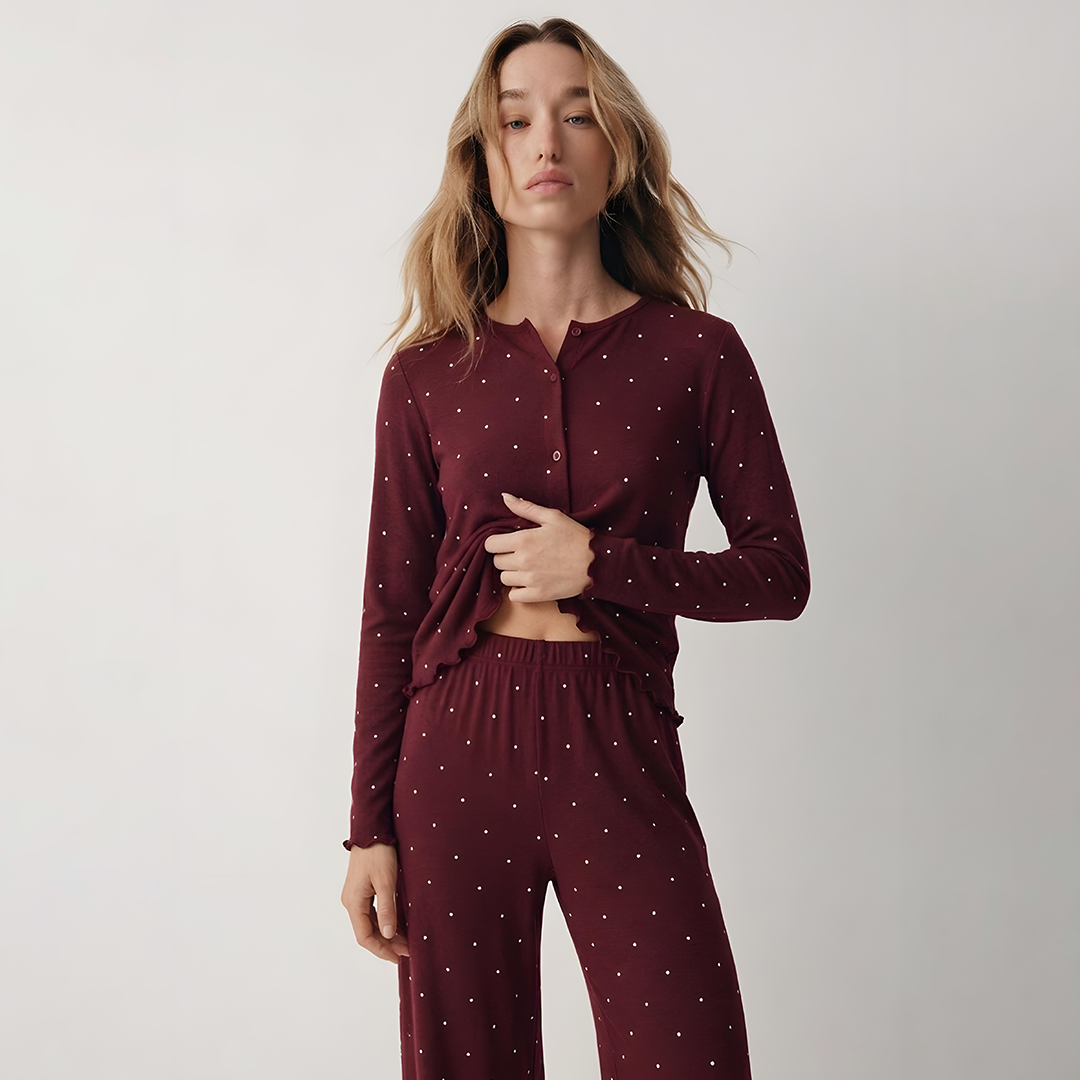 Vybe - Ivory Dream Set - Maroon