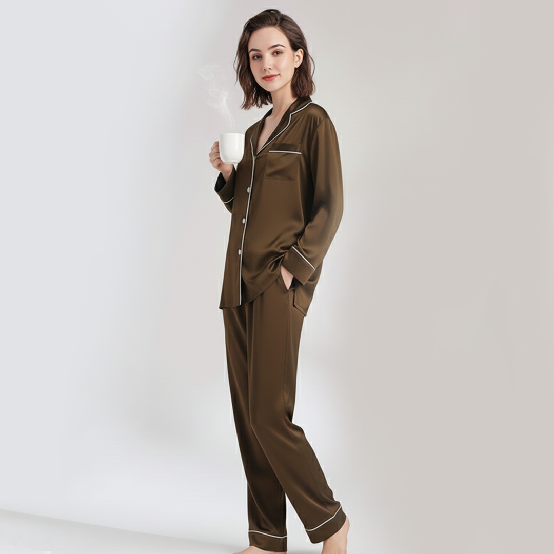 VYBE - PJ SET (Brown)