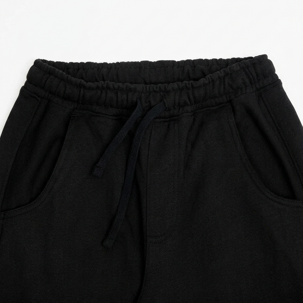 Vybe - Men Wide Pull-On Trouser | Black