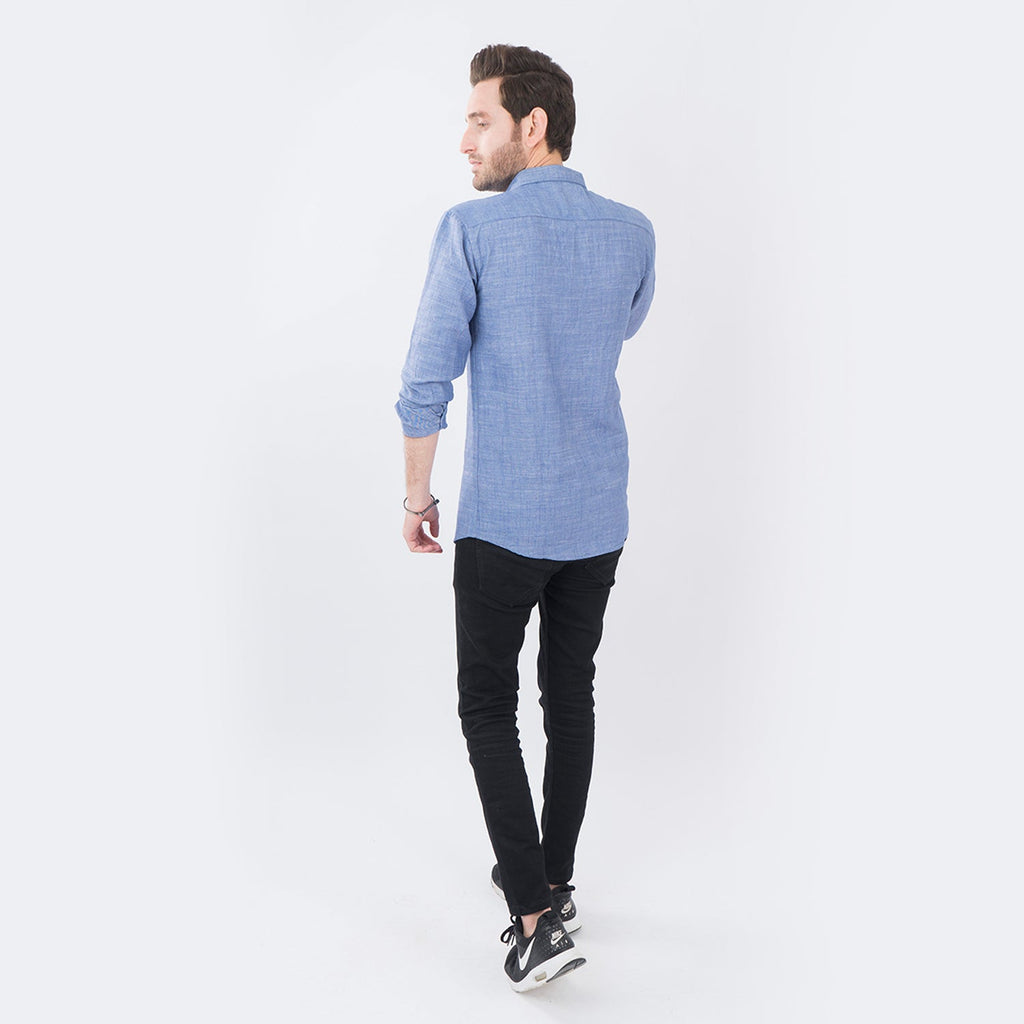 VYBE- Casual Shirt Ice Blue