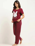 VYBE -  Stay Cute Printed PJ Suit