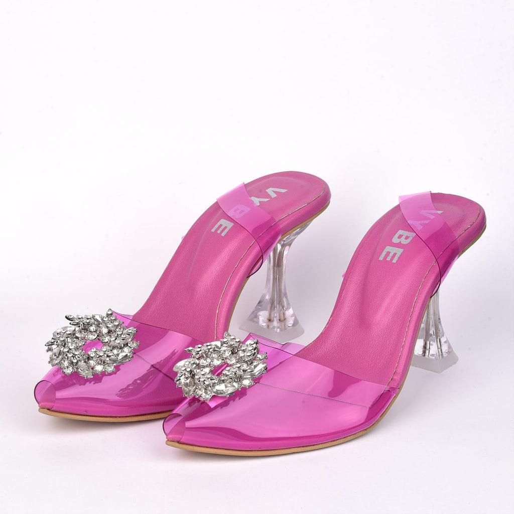 VYBE - Peep Toes Heel (Pink)