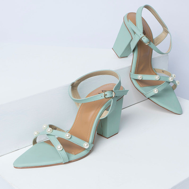 Mint color women's shoes best sale