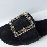 VYBE - Squar Buckle- Black