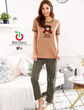 VYBE - Bear House Printed Pj Suit