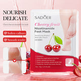 Sadoer Fruit Foot Care Exfoliating Whitening Foot Peeling Facial Mask 35g