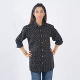 VYBE- Casual Shirts Printed Black