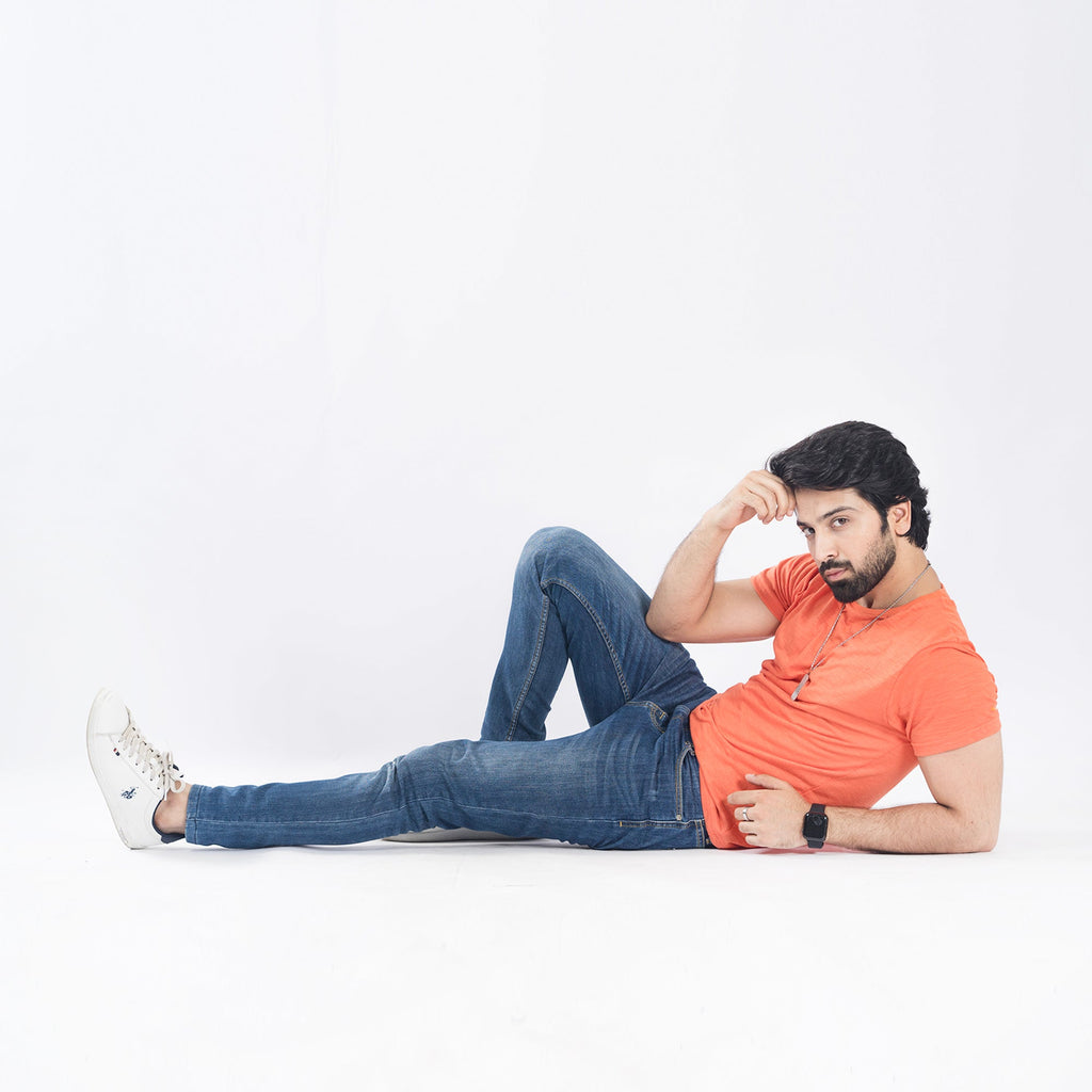 VYBE- T-Shirt-Orange