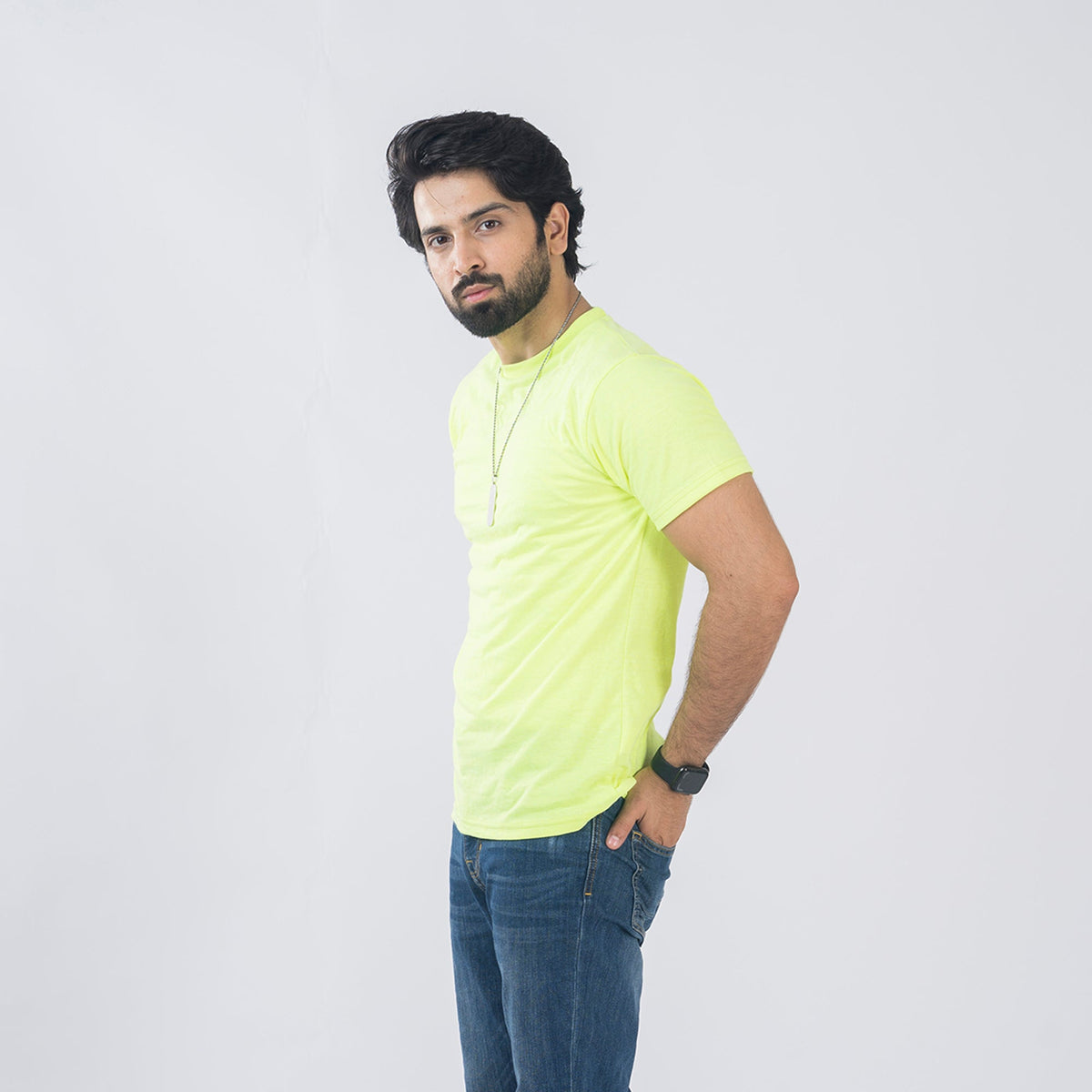VYBE- T-Shirt-Neon Green