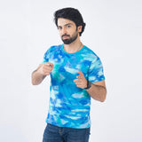 VYBE - T-Shirt-Blue Tie & Dye