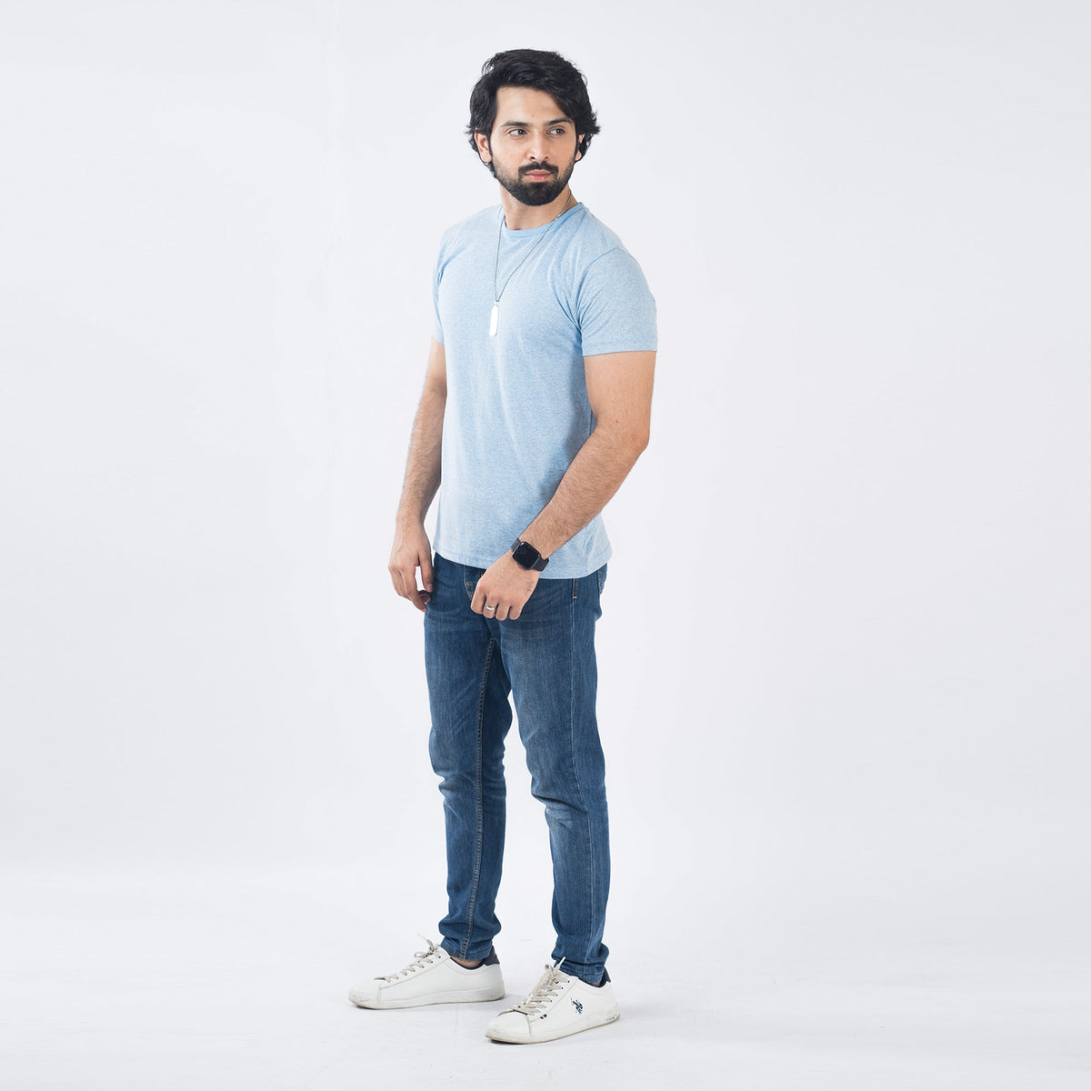 VYBE- T-Shirt-Sky Blue