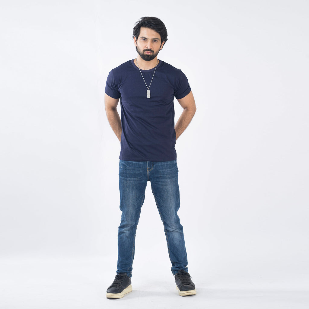 VYBE- T-Shirt-Navy Blue 2